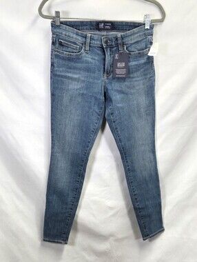 NWT GAP Legging Jeans 4/27 Regular Medium Wash